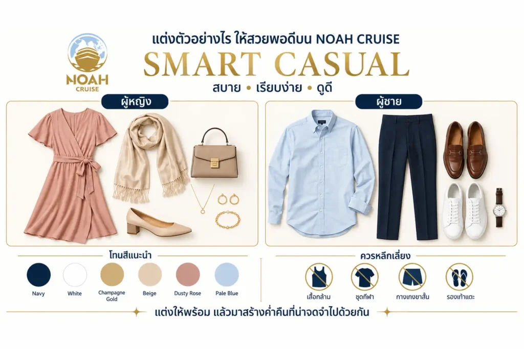 What to Wear on a Bangkok Dinner Cruise